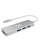 Hub USB SILVER MONKEY USB-C 4x USB 3.0 (Silver) SMA115